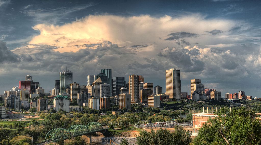 According to a new RE/MAX report, Edmonton joins Kelowna as an upcoming cannabis retail "hotspot." Photo by WinterE229 via Wikimedia Commons.