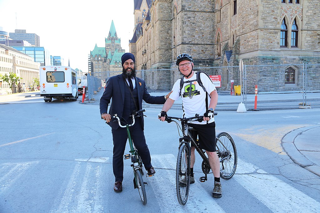NDP leader Jagmeet Singh is up for a seat in a by-election, and is touting a new affordable homeownership strategy that focuses on tax cuts and subsidies. Photo by Yvonne Bambrick via Flickr Commons.