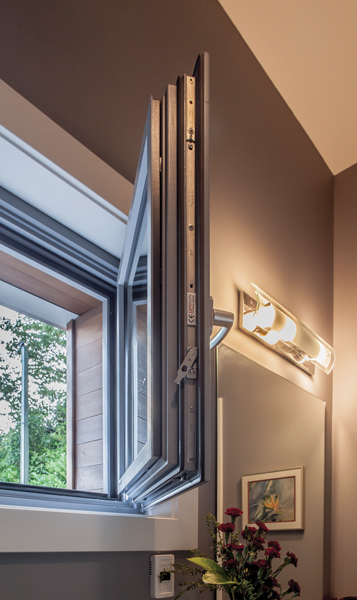 South Surrey Passive House’s heavy-duty windows. Photo by Marken Design + Consulting