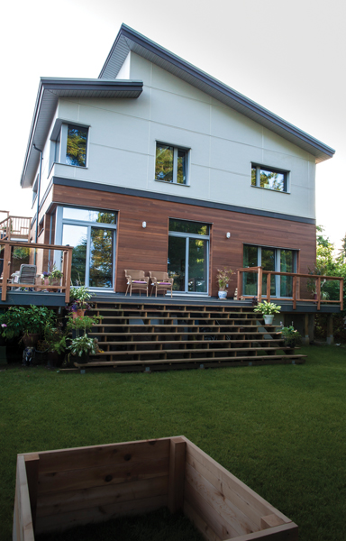 The firm’s South Surrey Passive House, completed in 2013, has not yet needed to turn on its heat. Photo by Marken Design + Consulting