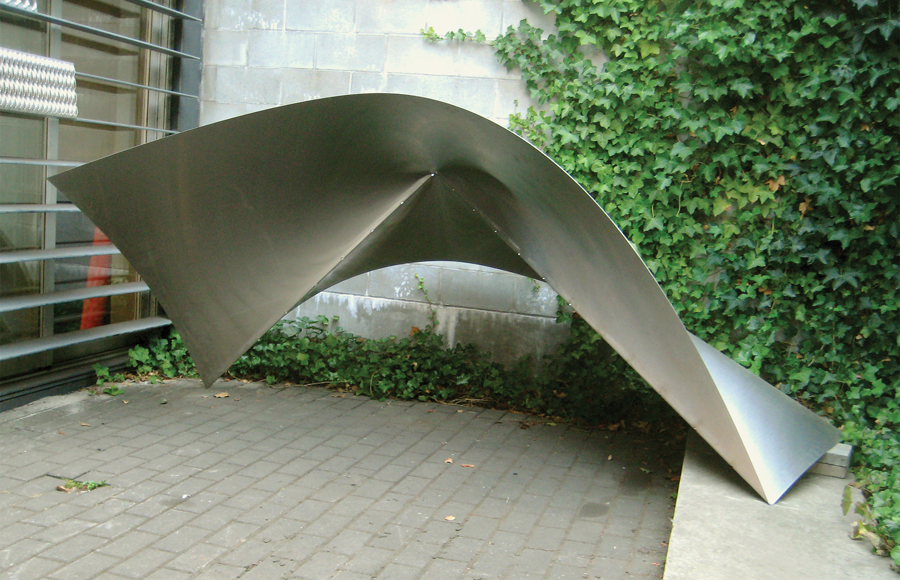 Sample output from the bending process. Photo by Patkau Architects