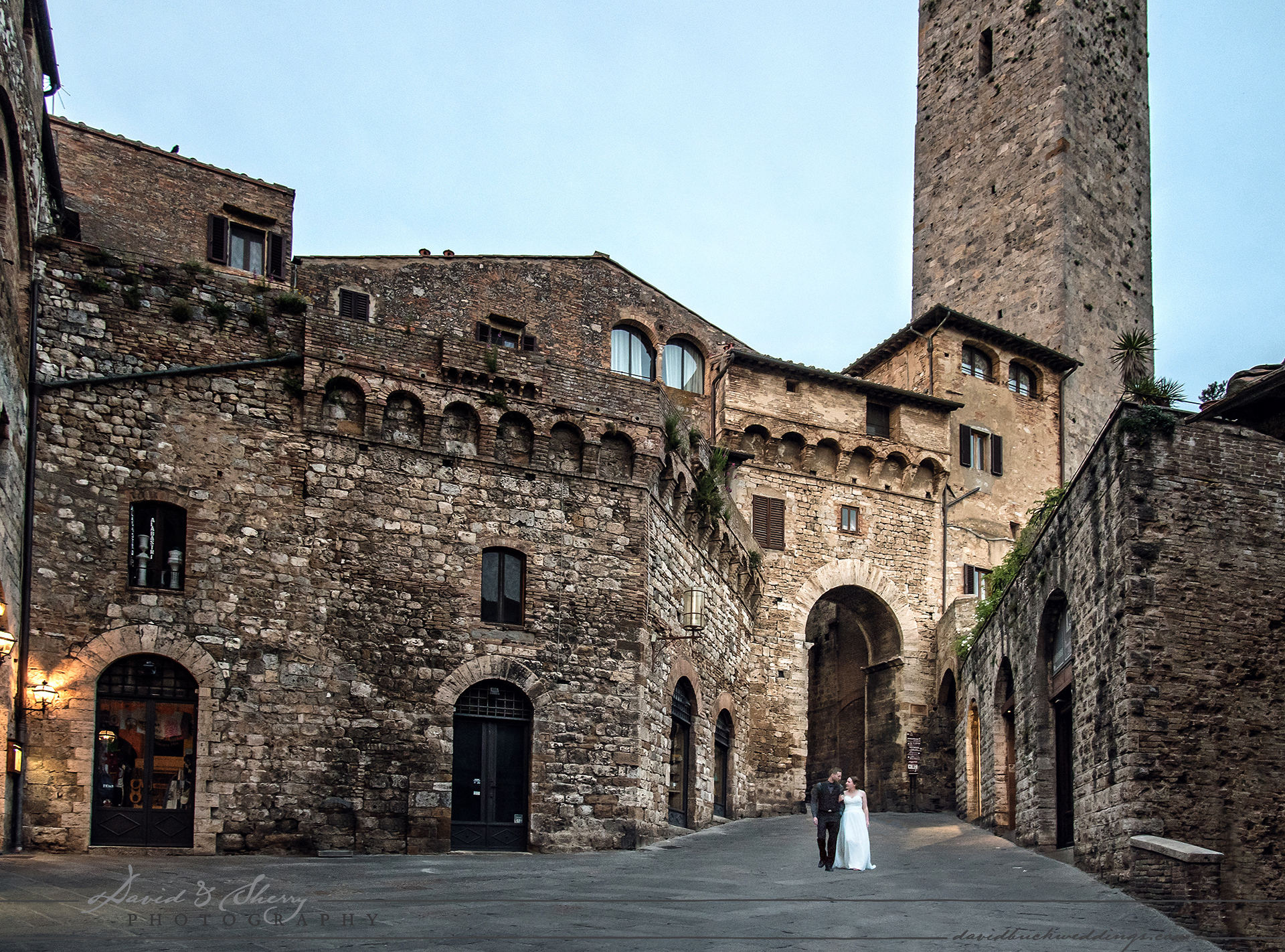 San Gimignano Destination Pre-Wedding Photography