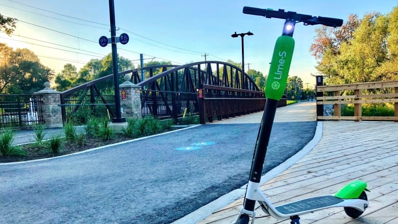 Lime, electric scooters, Waterloo