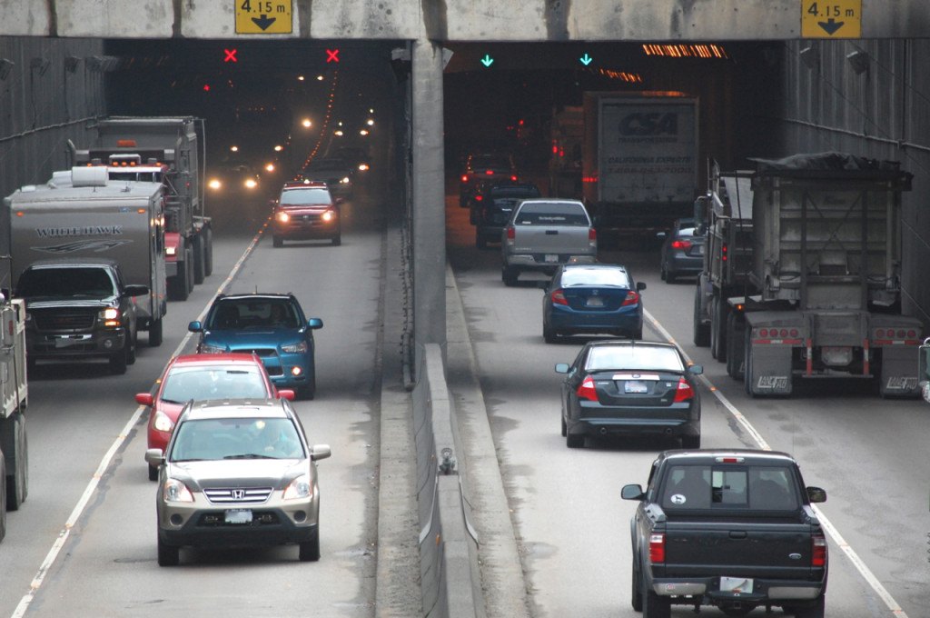 The government is exploring alternative solutions to replace the aging George Massey Tunnel. Image via government of BC.