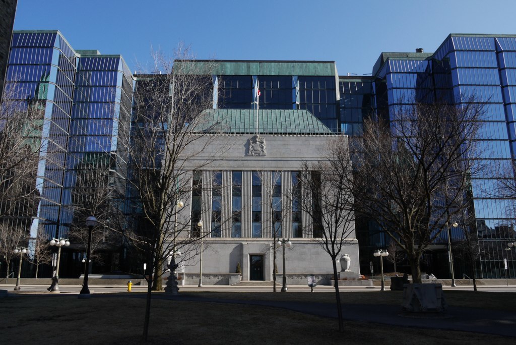 The Bank of Canada says that business sentiment is slightly dampened, but remains relatively positive overall. Photo by d.neuman via Flickr Commons.