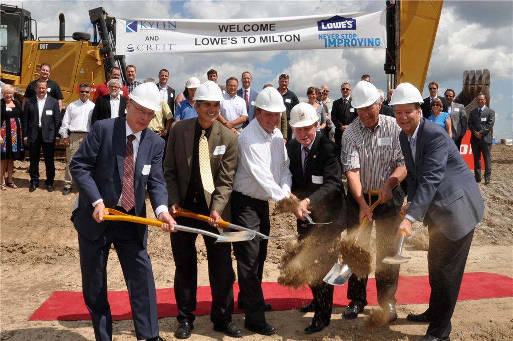 Lowe's Canada breaks ground on new national distribution centre