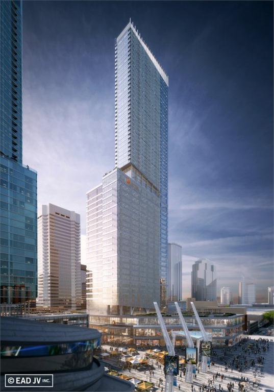 Edmonton's tallest tower to be built in the new Edmonton Arena District