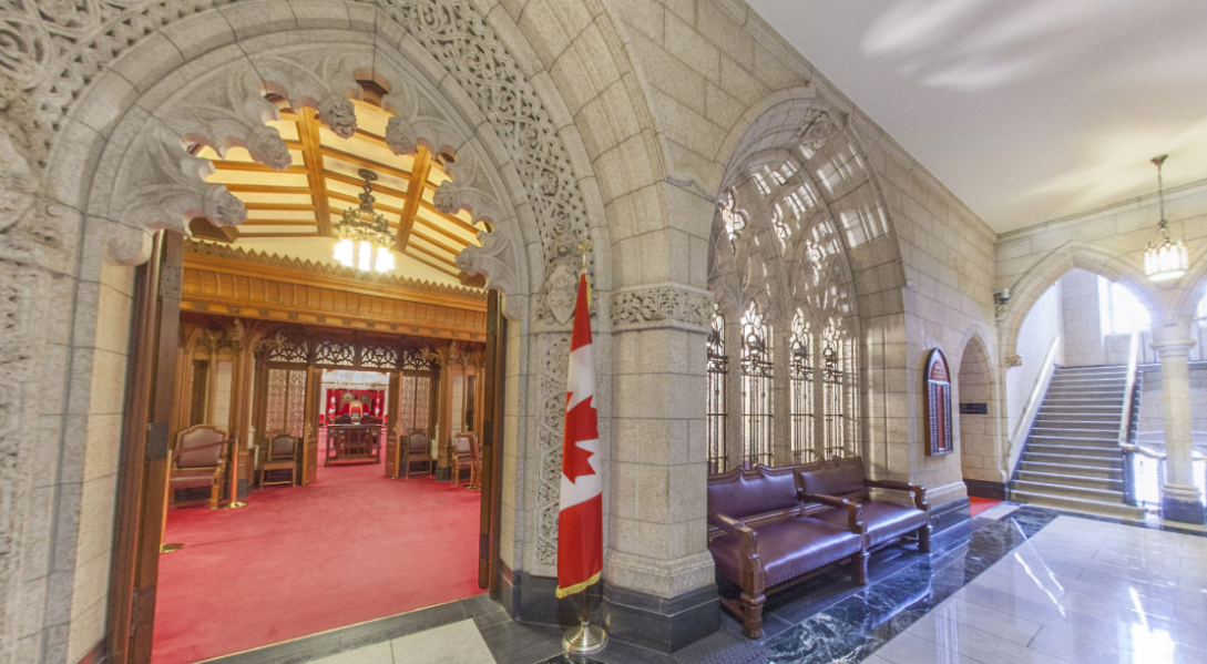 Carleton University launches virtual tour of Parliament's foyer