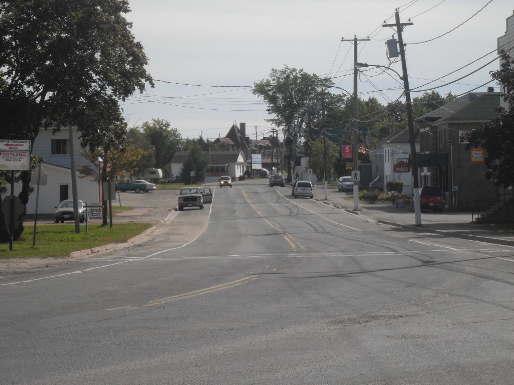 The village of McAdam, New Brunswick is suddenly a real estate hot spot. Photo by Kuzwa via