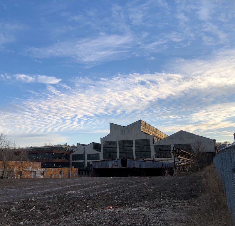 Glass Warehouse Exterior. Rendering courtesy of mcCallumSather. Building