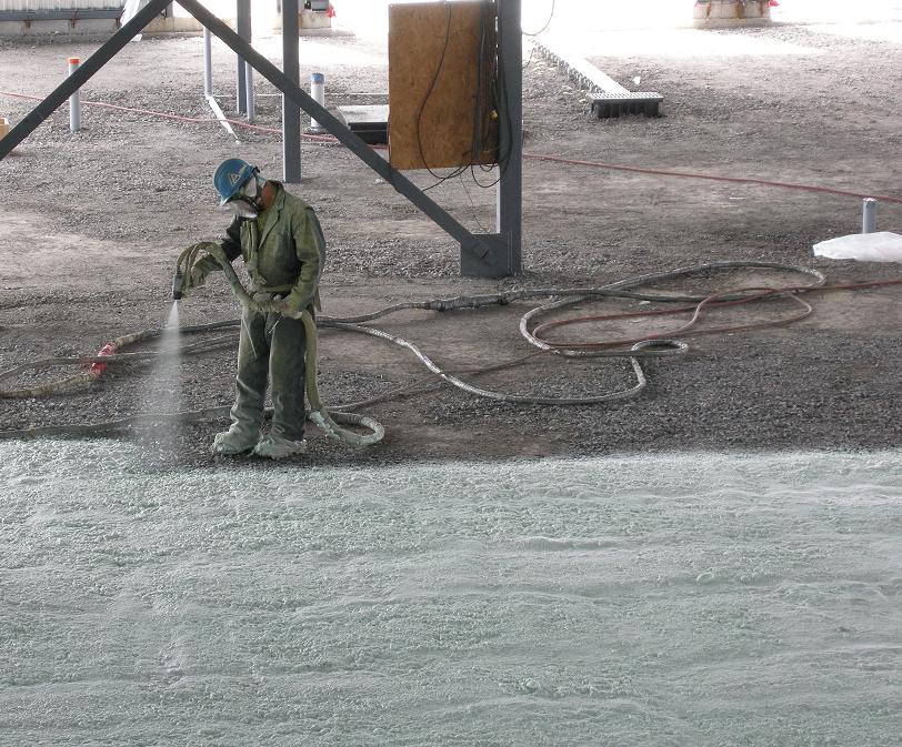 Huntsman Building Solutions Spray Foam Application for Radon in Buildings