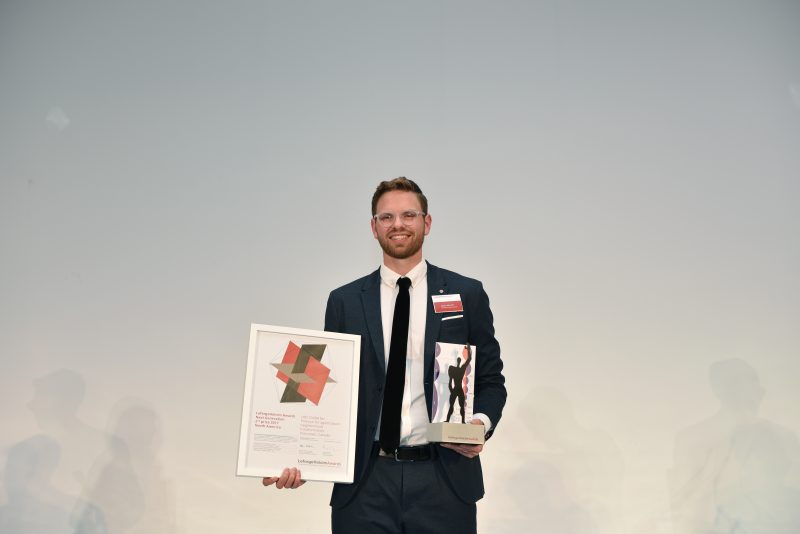 Jason Heinrich of UBC and DIALOG, LafargeHolcim Sustainability Awards