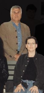 Dan Hanganu and Phyllis Lambert, while serving as jurors in the 1997 RAIC International Competition