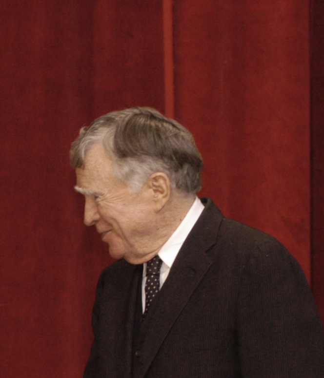 Vincent Scully in 2006. Photo by Vivian Ronay, courtesy of the National Building Museum