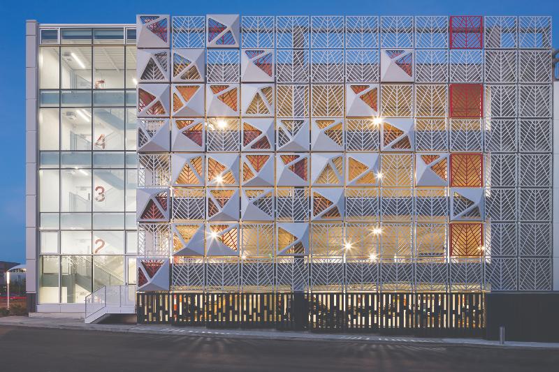 Place Sainte-Foy Parkade, parking garage, Coarchitecture, Quebec City
