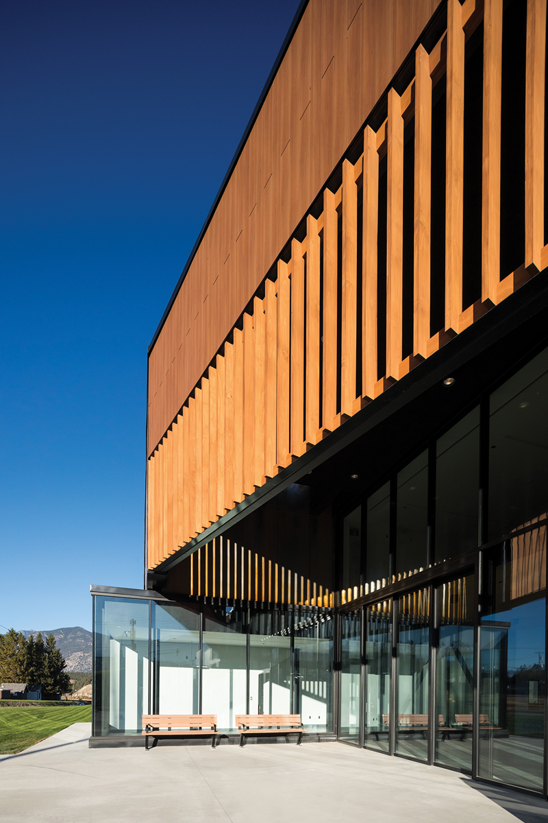 Columbia Valley Centre, Shape Architecture, Hindle Architects
