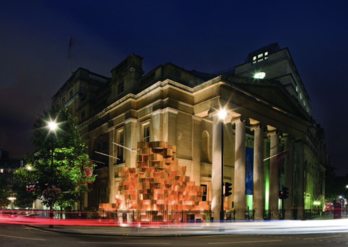 Designed by Bing Thom Architects, the 2008 London Design Festival installation at Canada House provided vital international exposure for Canadian architects. Photo by Morley von Sternberg.