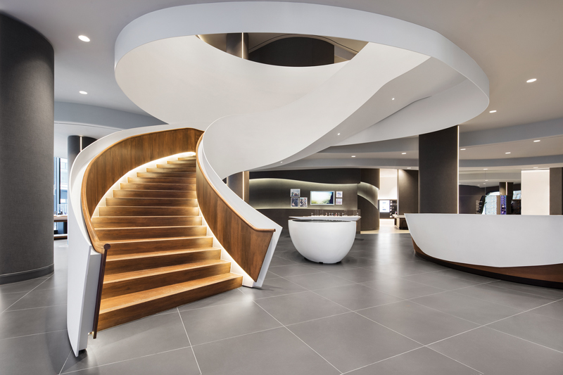 Samsung Experience Store, Quadralngle
