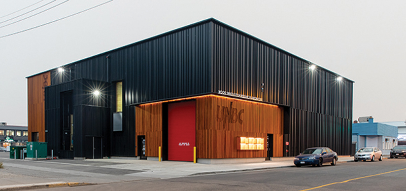 UNBC, Passive House, Wood Innovation Research Laboratory