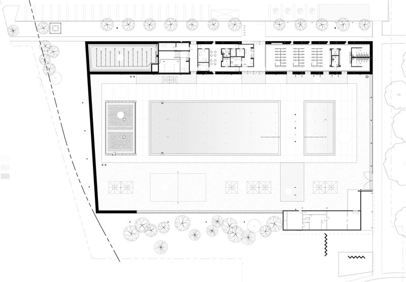 Gh3 Borden Park Natural Swimming Pool Site Plan Canadian