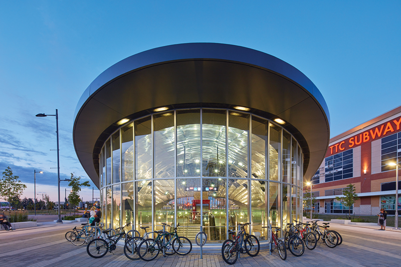 Vaughan Metropolitan Centre Station. Photo by Shai Gil.