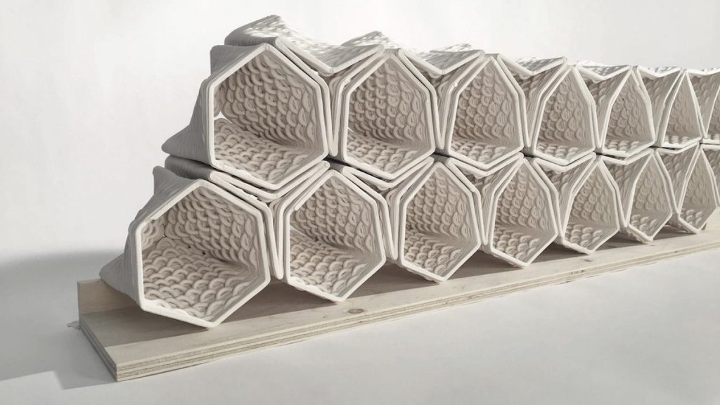 Clay & Glass Gallery showcases 3D printed façades by University of