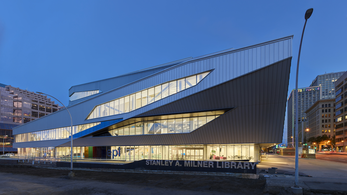 Teeple Architects reimagines the Stanley A. Milner Library