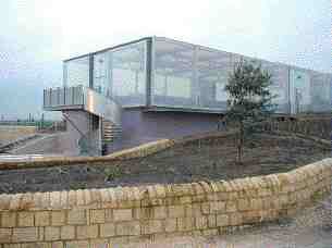 The wastewater treatment plant.
