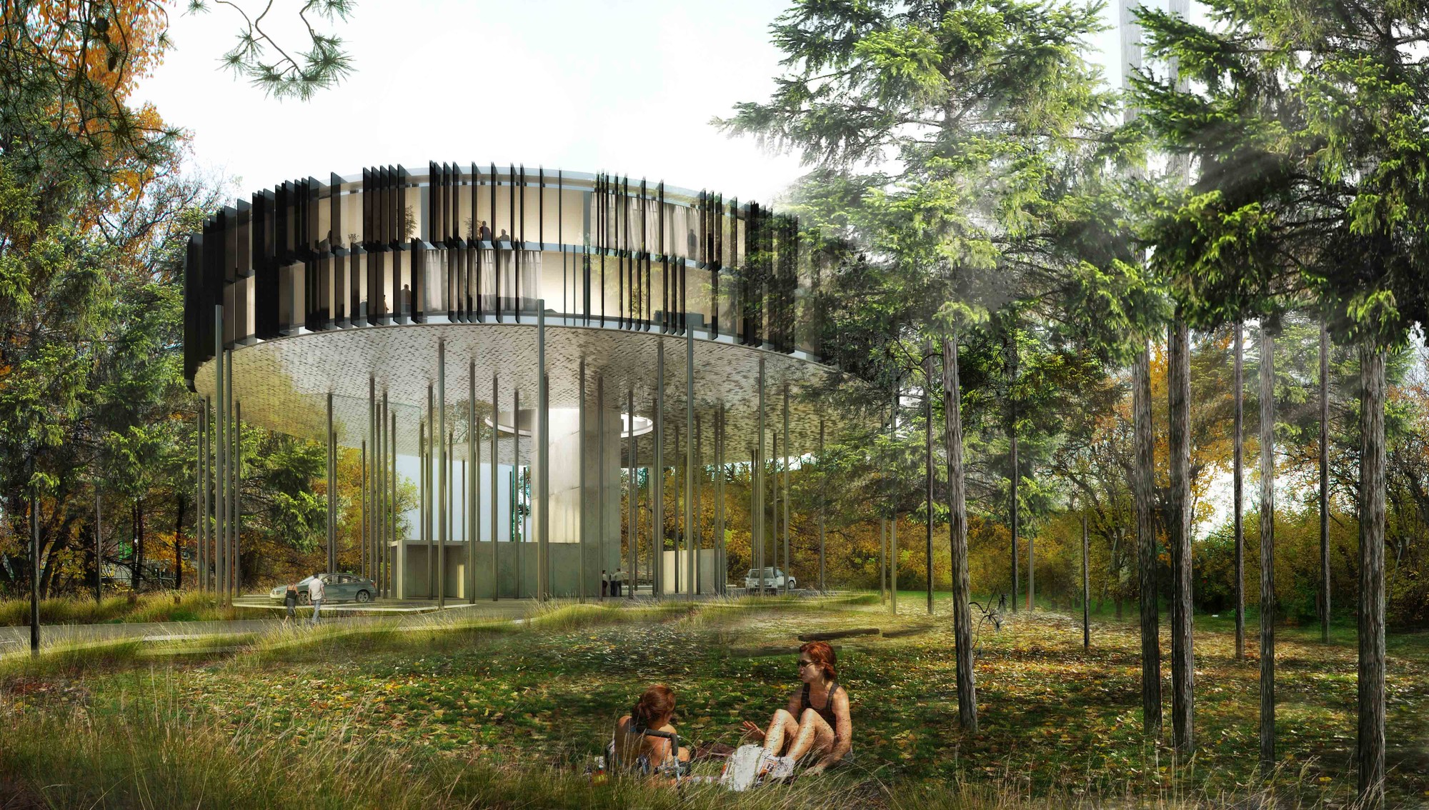 Set for completion next year, the 62M condominium project has been nicknamed the "Flying Saucer"
