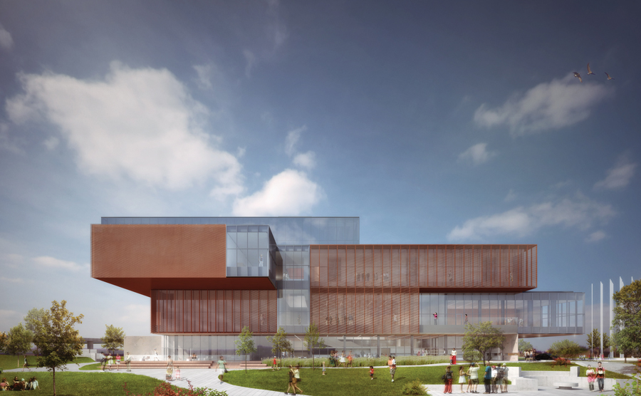 Currently under construction, the Remai Modern Art Gallery of Saskatchewan will replace Saskatoon's Mendel Art Gallery.