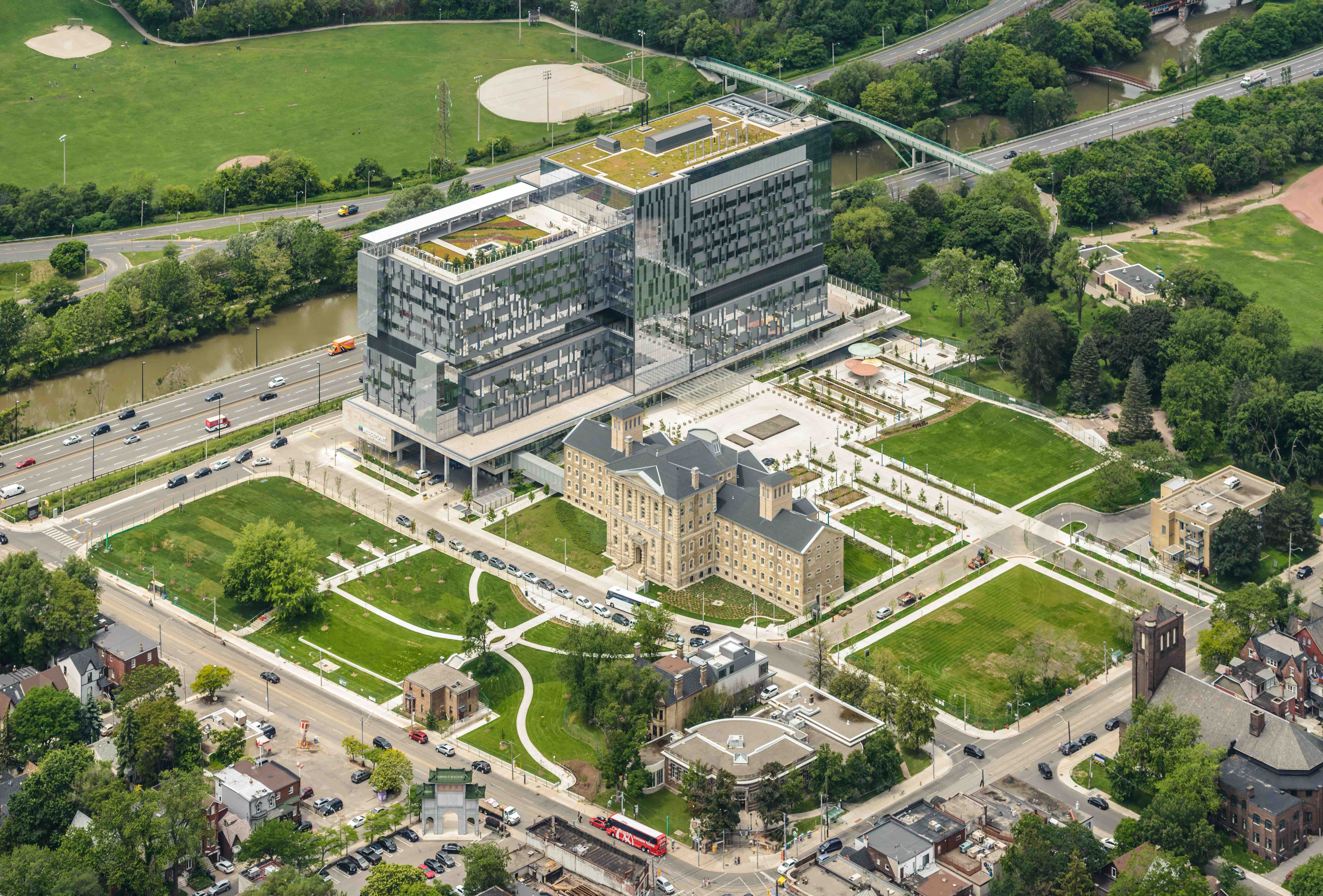 Bridgepoint Hospital Aerial View.jpg Canadian Architect