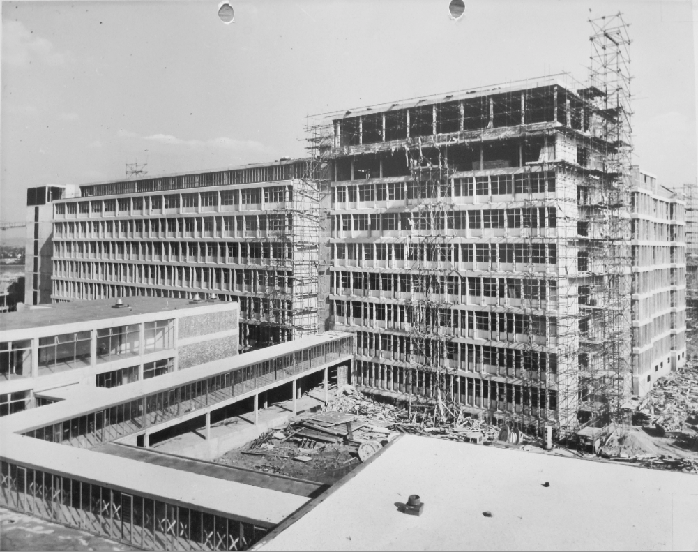 Northwich Park Hospital was among the first hospitals designed for expansion. (Photo courtesy London Northwest Healthcare Trust)