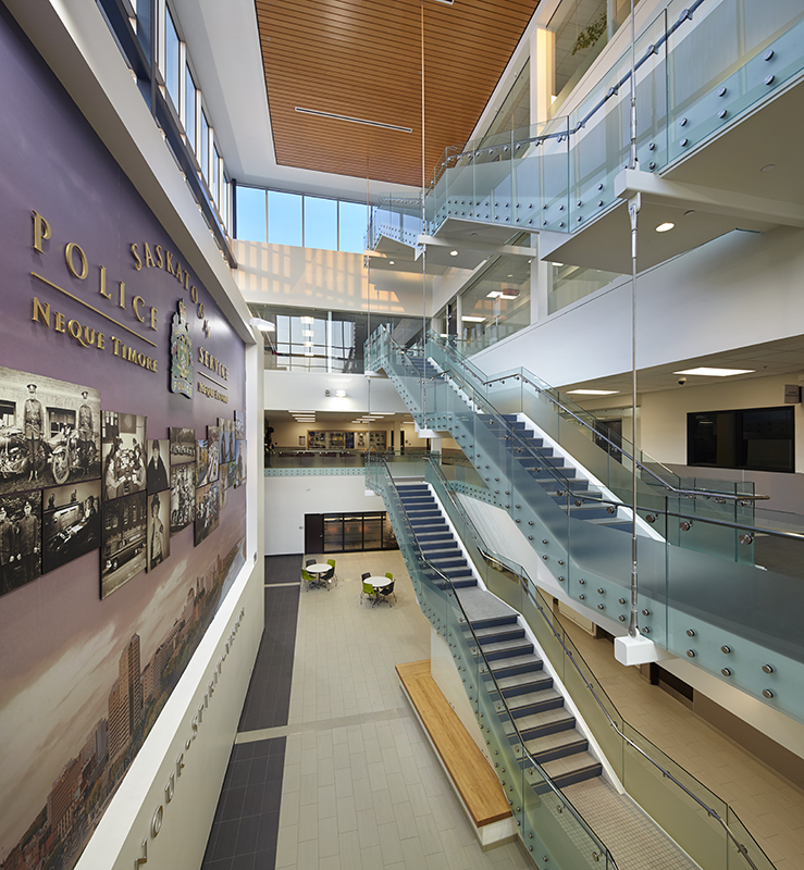 Saskatoon Police Headquarters Canadian Interiors