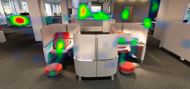 Yulio VR heat map