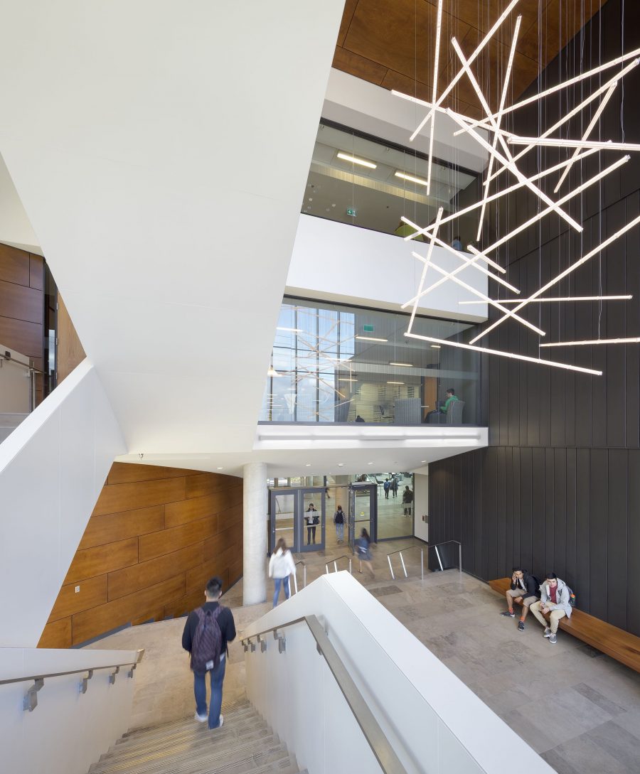 Lazaridis Hall, Waterloo, Diamond Schmitt, WoodWORKS!