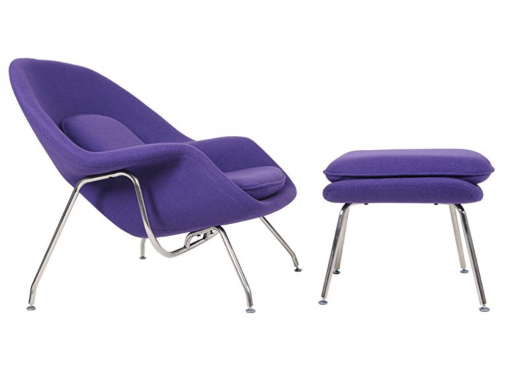 MLF's Ultra Violet Eero Saarinen chair. Image via MLF