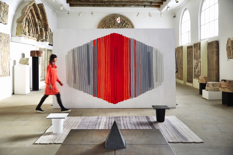 Rug “Brush” from Chevalier édition, designed in 2016 Photo credit: Koelnmesse, Lucie Koldova, Martin Chum