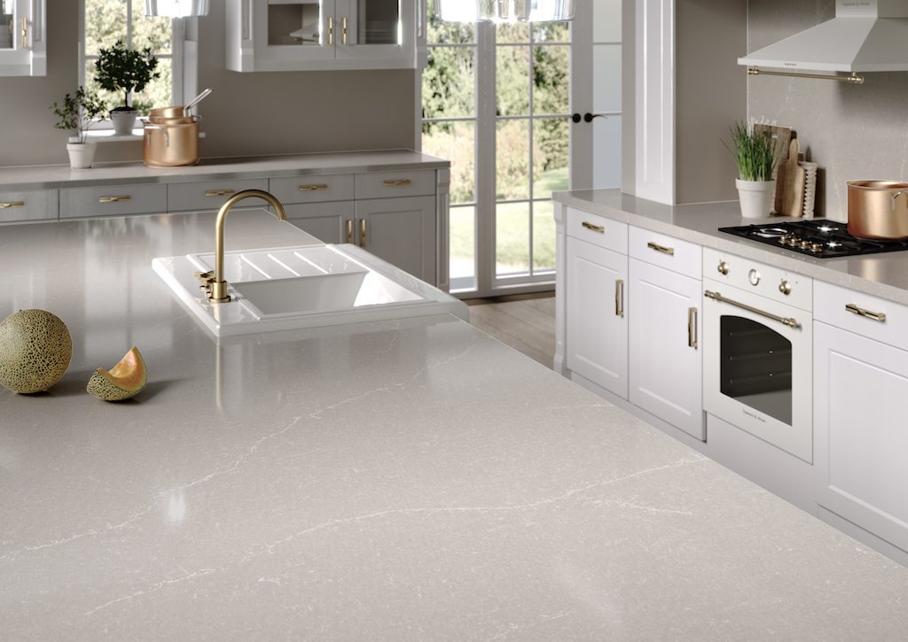 Silestone Desert Silver. Photo courtesy of Cosentino.