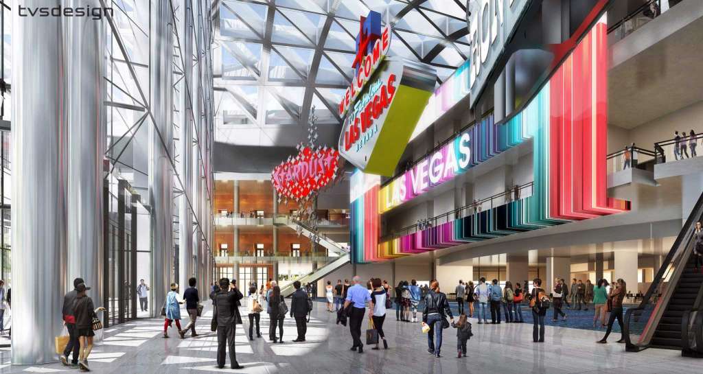 Las Vegas Convention Centre. Image via tvsdesign.