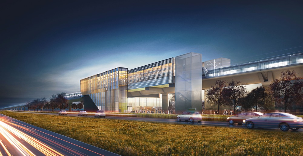Lemay, Perkins+Will, and Bisson Fortin to design Montreal’s REM stations
