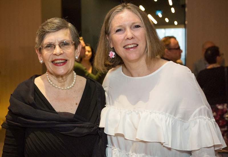 Pirkko Shalden, president of her eponymous HR consultancy and widow of Dean Shalden, the former long-time Canadian Interiors editor and side-table designer for Nienkamper; and Tracy Bowie, the recently retired former czarina of IIDEX, now a consultant to Interior Designers of Canada.