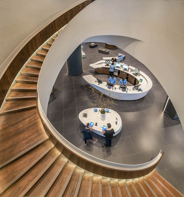 Samsung Experience Store, CF Eaton Centre, Quadrangle Architects, Toronto