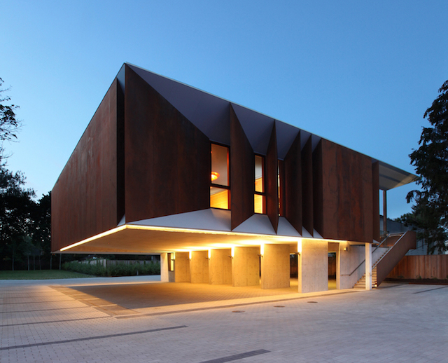Desisgned by Shim-Sutcliffe Architects, the Wong Dai Sin Temple will be part of Windsor's Doors Open. Photo by James Dow.