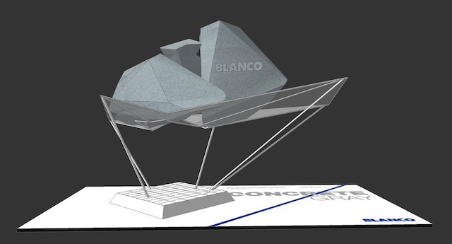 A rendering of the IDS installation