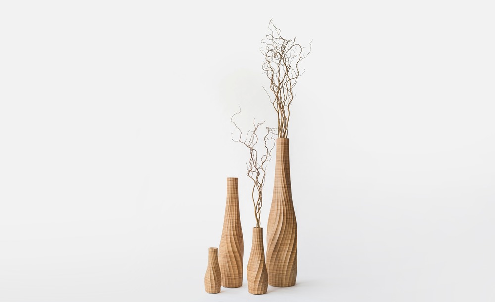 DesignTO, AESTUS by Oliver David Krieg - AESTUS family of vases. Photo by Kristína Balušíková.