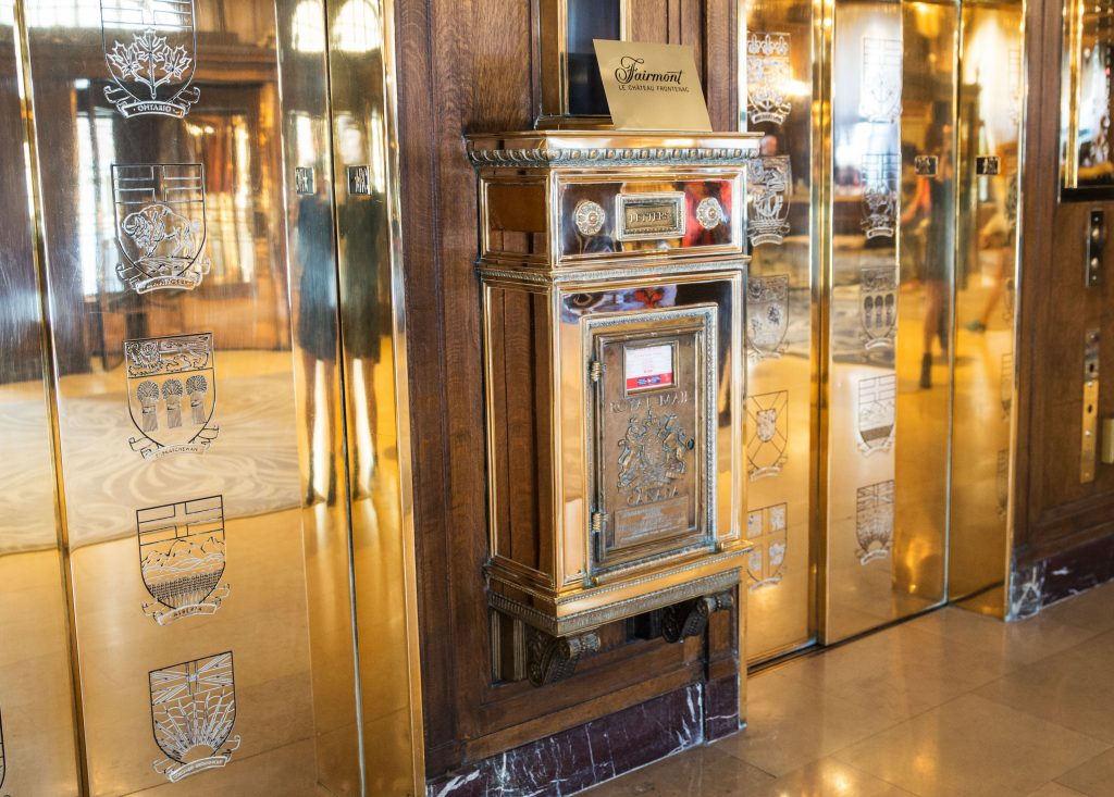 A brass letterbox that appeared in the hit Korean Soap Opera Goblin: The Lonely and Great God