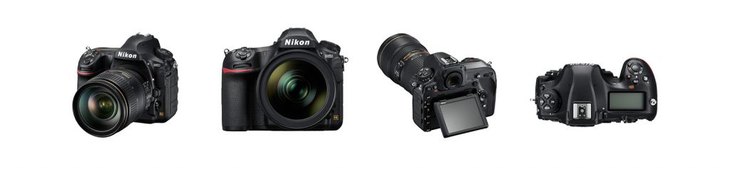 Four different cameras