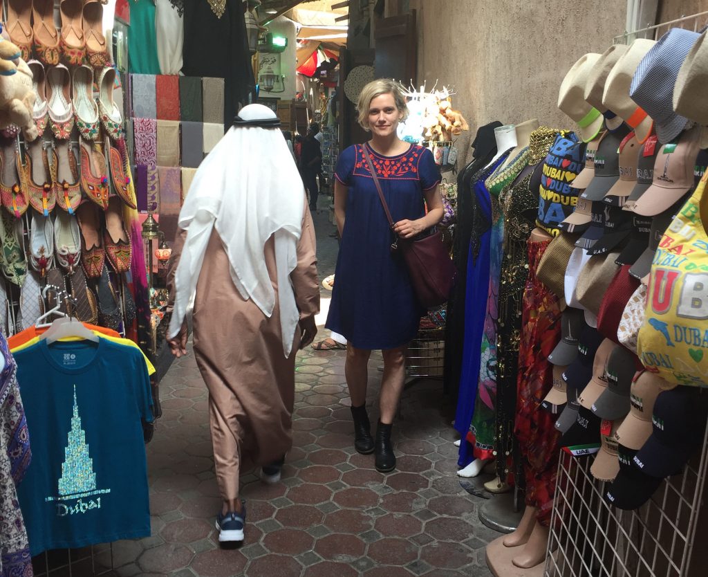 Heather O'Neill in Dubai