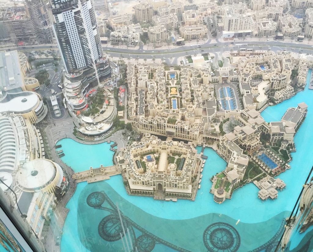 Dubai aerial view