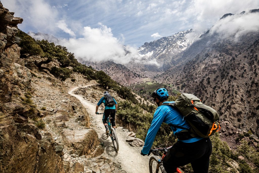 Mountain biking, Morocco